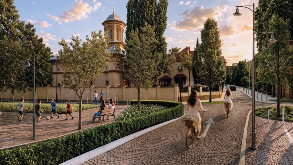 Plantelor Square – proposed concept