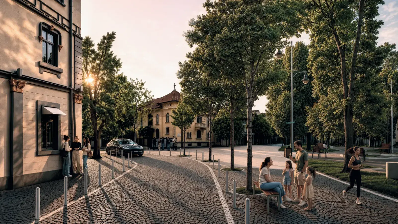 Sfântul Ștefan Square – proposed concept