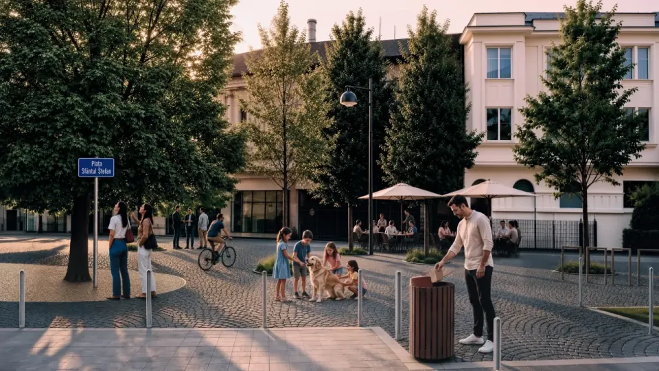 Sfântul Ștefan Square – proposed concept