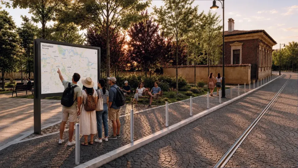 Moșilor and Armenească Square – proposed concept