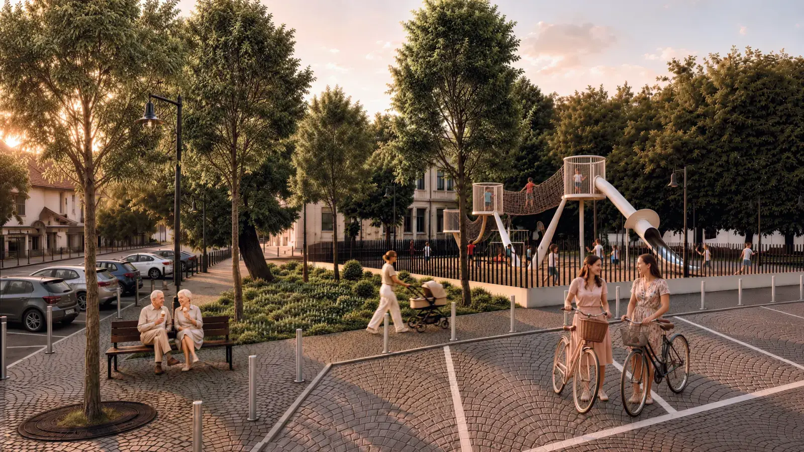 General Dabija Square – proposed concept