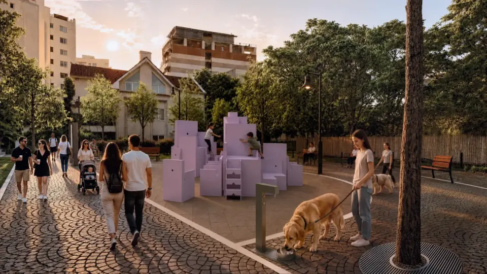 Popa Rusu and Corbeni Square – proposed concept