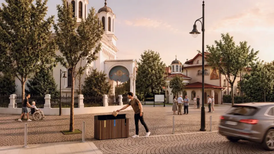 Sfântul Silvestru Square – proposed concept